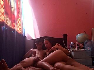 Hot Colombian Milf Lets Stepson Touch Ass and Fuck in Homemade Video