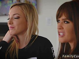 Step daughter cares for dad, discovers lesbian desires