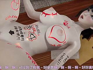 Another Horny Babe In Hentai Creampie Scene