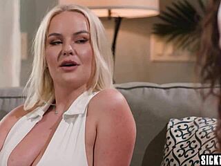 eager petite brunette teen sitter liz jordan with huge cock