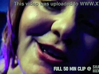 Backstage at the party, cuckold fan faces sph humiliation