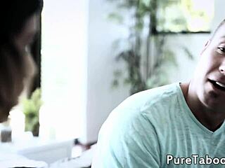 Gorgeous brunette bisexual fucks her boyfriend