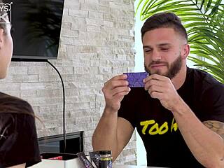 Ally Takes Giant Load Straight to Face Huge Facial