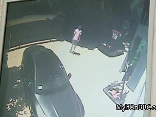 Curvy Redhead With Big Tits Throats Her Lover's Big Black Cock Hardcore.