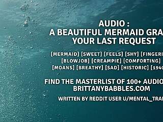 Unbelievable! A beautiful mermaid fulfills your deepest creampie desire!