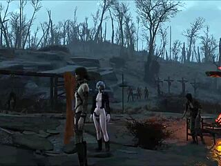 fallout 4 features extreme bdsm fashion in this cute teen scene