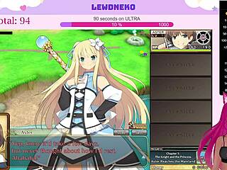 Vtuber Lewdneko Plays Evenicle Game With Hentai Creampie Scenes