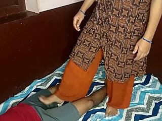 Indian Stepmom’s Wild Face Sitting and Foot Fetish Slam!