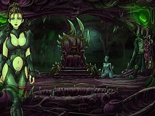 Slutcraft babe dominates with hardcore cum action