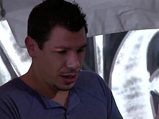 Why Do These Hot Blondes Share a Big Cock at the Market?