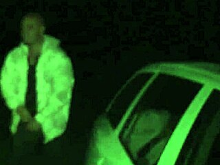 Makeup Artist Girl Joins Public Sex Dogging for Gang Bang Orgy.