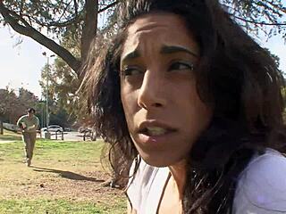 Latina teen gia steele asks step dad to teach sex taboo hardcore fucking