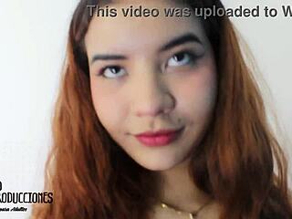 hermosa latina enjoys alone time with stepbrother at home