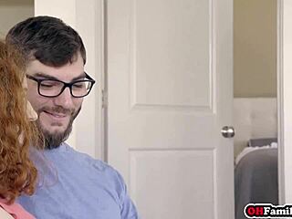 teen makes secret video of stepsister's taboo fuck with monster cock