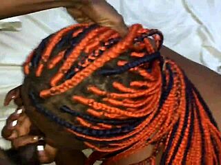 Real girlfriend shared with big cock in hardcore blowjob scene