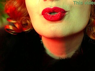 Lipstick and fur goddess Arya Grander rules with fetish charm