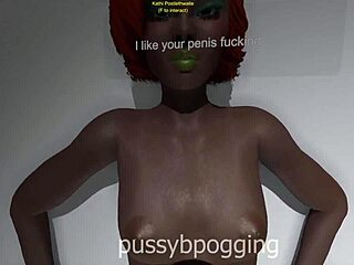 fat guy and black girl at some model agency