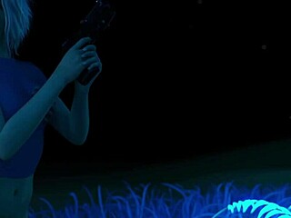 Projekt Passion Hot Busty Blonde Gets Fucked Doggystyle Outdoors At Romantic Oasis With Cumshot