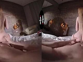 In Dark Room VR, Freedom Comes With Big Tits, Ass, And Shaved Pussy Play