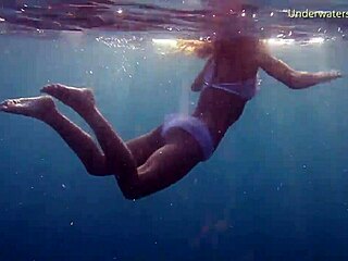 naked teen girls having fun in tenerife water