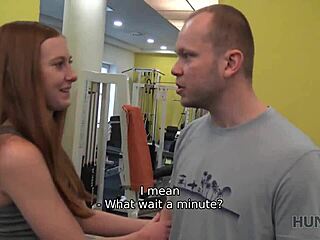 Mature Wife Hunts For Young Chick In Gym For Public Pickup