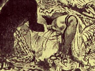 vintage erotic art from antique cartoons