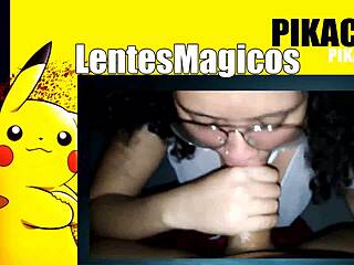 College girl with glasses learning new skills