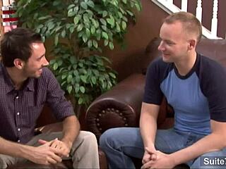 Hottie Gays Fucking And Cumming With Big Cock Blowjob