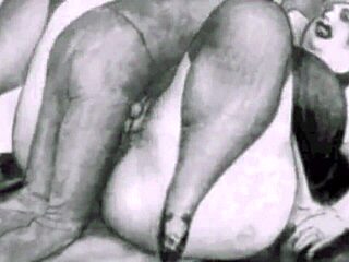 vintage erotic art from antique cartoons