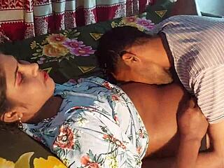 Hanif Pk And Sumona - My Wife Surprises Me And Caress Me With Love Making Me Cum In Her Hands While I Rest After Work Fucked Hard