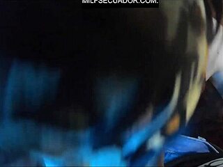 Wow, Zamira's Big Ass in Costume Gets Taboo Blowjob from Aleja!