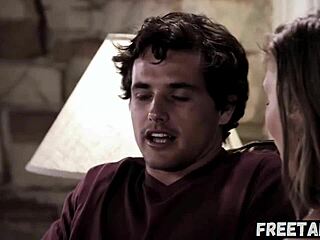 Busty Lena Paul Gets Boyfriend to Cum Inside Her Hairy Pussy in Steamy Scene