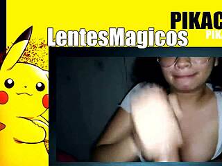 College girl with glasses learning new skills