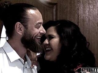 horny dilf loses control and bangs hot stepniece anny aurora