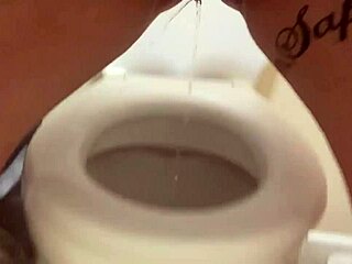 Unfaithful Wife Arrives Dripping With Lover's Creampie Semen