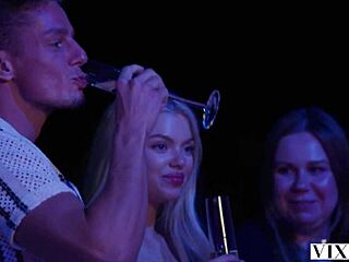 I ride polly's big tits in doggystyle outdoor passion