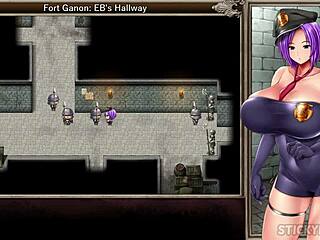 i'm karryn in prison, that police office looks so hot, hentai sex game part 7