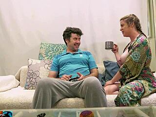 stepmom teaches stepson about good times with her body