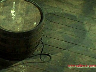 i love my brunette slave on that huge toy