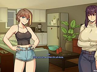 big boobs futa fucks her sexy bestie with toys