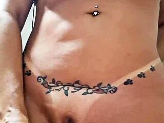 Milf Plays with Ball Vibrator in Her Pussy