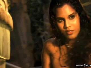 Pure seduction from erotic indian milf with massage and music