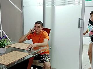 Did my stepbrother want a whore to suck his cock? I did it for free and loved it!