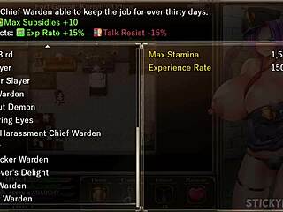 i'm karryn in prison, that police office looks so hot, hentai sex game part 7