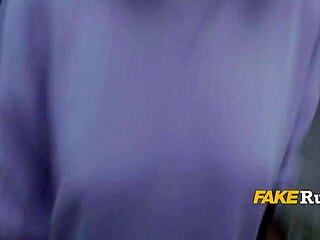 wicked stunner sucks jizz in pov blowbang with facial cumshot