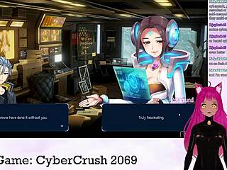 Vtuber Lewdneko Plays Cybercrush 2069 Part 1