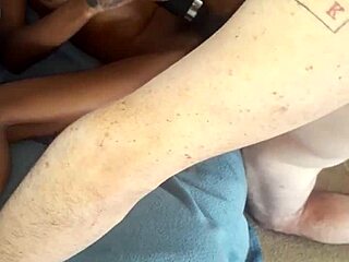 kevin liza interracial facial cumshot on ebony!