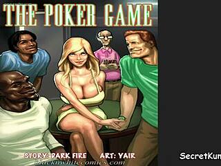 पोकर गेम स्कैंडल: पति ने दोस्तों को बीवी गैंगबैंग करते पकड़ा वाइल्ड सीन में