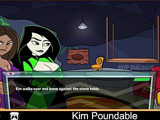Kim in the parody game.
