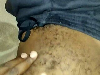 Is This Gay Man Wanking His Big Cock At Home?